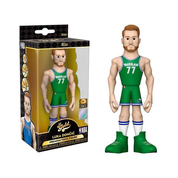 Gold 5" NBA: Mavericks- Luka Doncic w/Chase