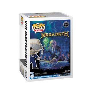 Funko Pop Rocks: Megadeth - Vic Rattlehead - Imagen 3