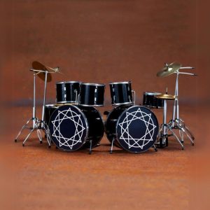 Joey Jordison Miniature Drum Set © Axe Heaven