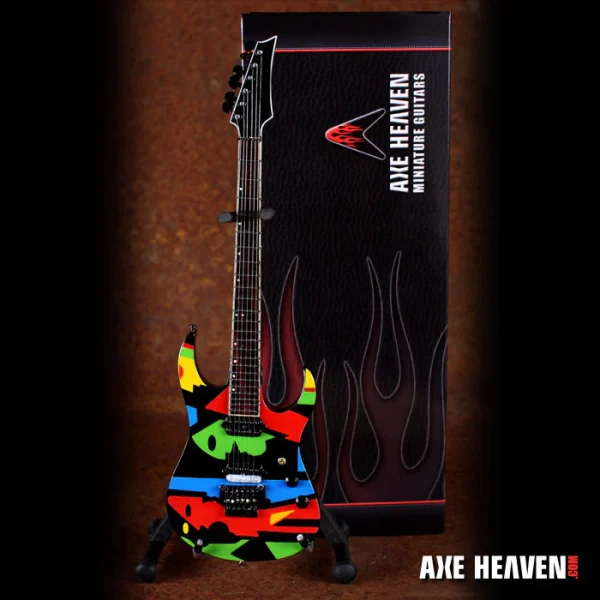 John Petrucci “Color Cubist” Mini Guitar © Axe Heaven