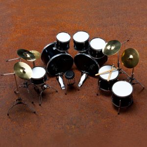 Joey Jordison Miniature Drum Set © Axe Heaven