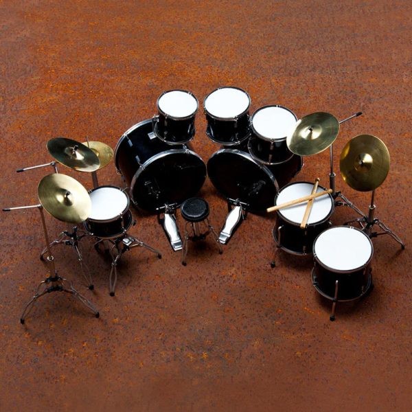 Joey Jordison Miniature Drum Set © Axe Heaven
