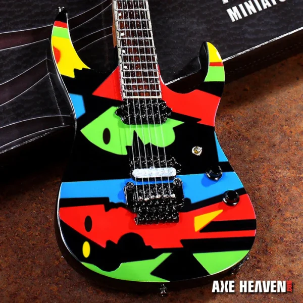 John Petrucci “Color Cubist” Mini Guitar © Axe Heaven
