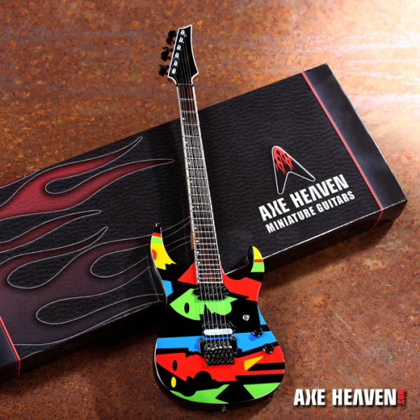 John Petrucci “Color Cubist” Mini Guitar © Axe Heaven