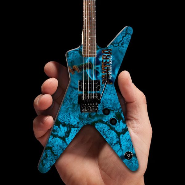 Dimebag Darrell Pantera "Driven" Miniature Guitar © Axe Heaven