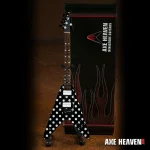 Randy Rhoads "Harpoon" Polka Dot V Miniature Guitar