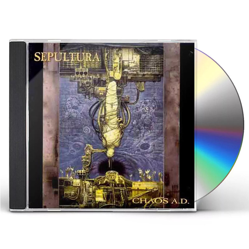 Sepultura Chaos A.D. メタルボックス　完全輸入限定盤 CD - Sepultura - Chaos A.D. - Metal Store