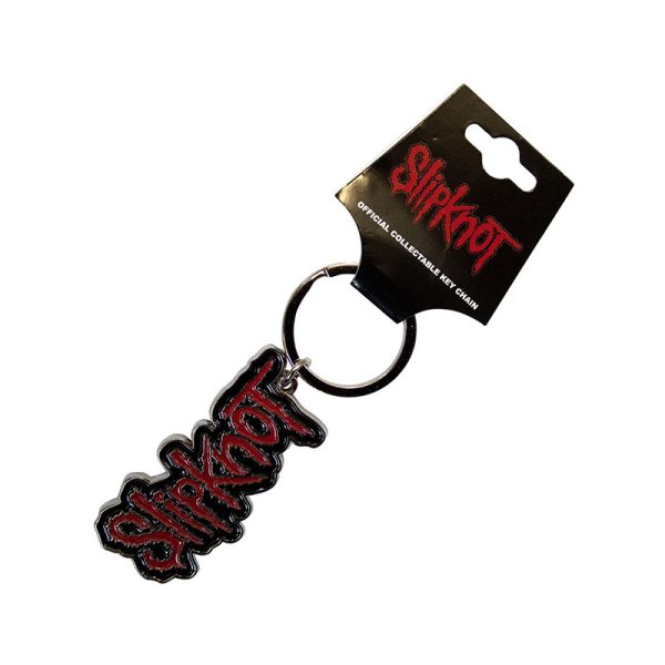 Llavero Slipknot - Rojo con negro