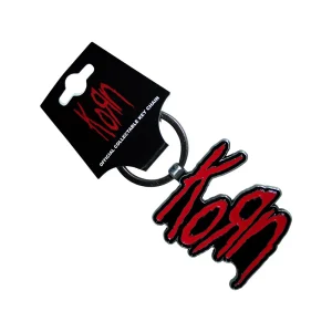 Llavero OFICIAL de Korn — Logo rojo