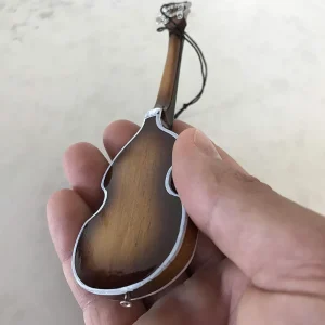 Paul McCartney Beatles Bass - 6" Mini Ornament © Axe Heaven