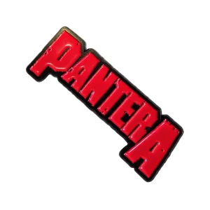 Pin Pantera - Logo rojo