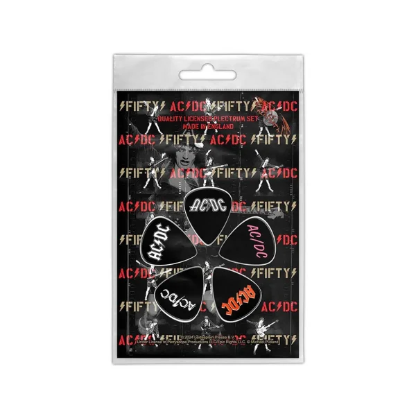 Pack Uñetas AC/DC - Fifty