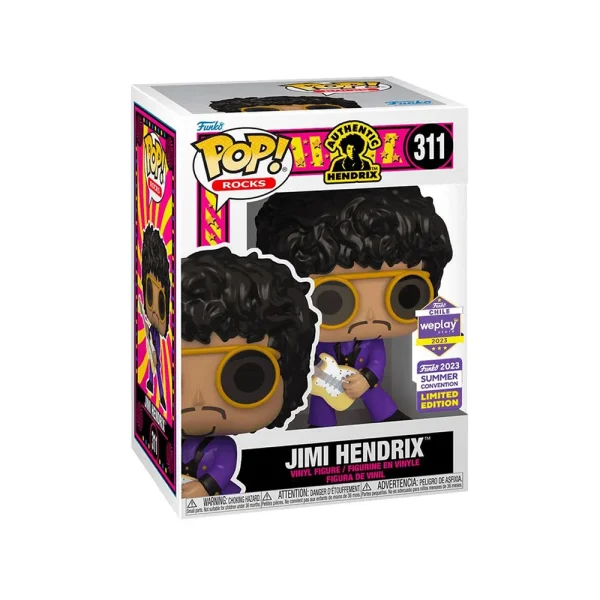 Funko POP Rocks: Jimmy Hendrix SDCC 2023 Funko POP Rocks: Jimmy Hendrix SDCC 2023