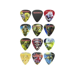 Pack 12 Uñetas IRON MAIDEN – Album Covers - Imagen 3