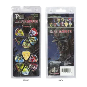 Pack 12 Uñetas IRON MAIDEN – Album Covers - Imagen 4