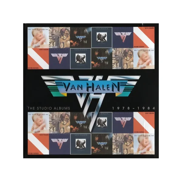 Van Halen – Studio Albums 1978-1984 – 6 CD Boxset Van Halen – Studio Albums 1978-1984 – 6 CD Boxset