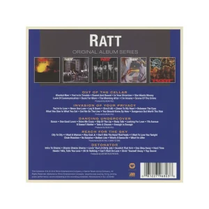 Ratt – Original Album Series – 5 CD Boxset