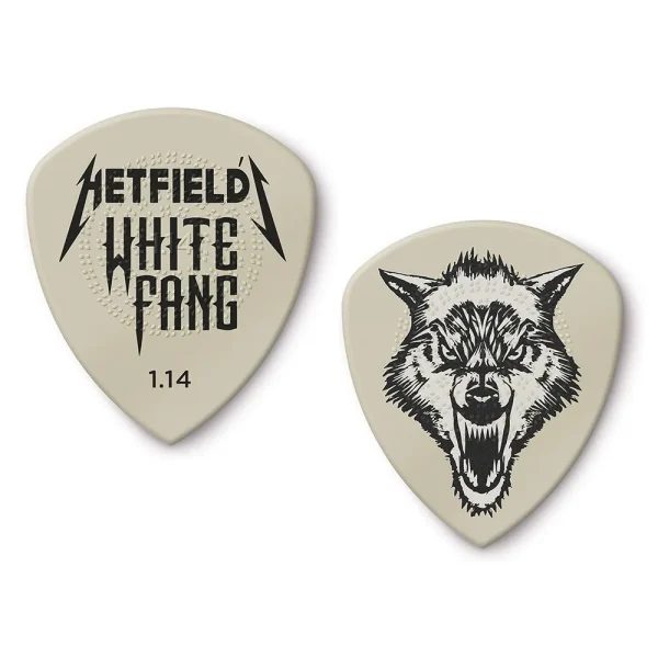Pack 6 Uñetas - James Hetfield WHITE FANG™ Dunlop 1.14mm