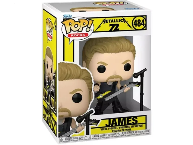 Funko POP Rocks: Metallica — James (72S)