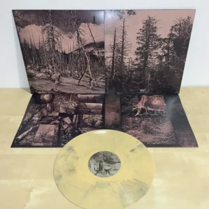 LP COLOURED – Hate Forest - Sorrow – Mustard / Black Marbled Vinyl - Imagen 2