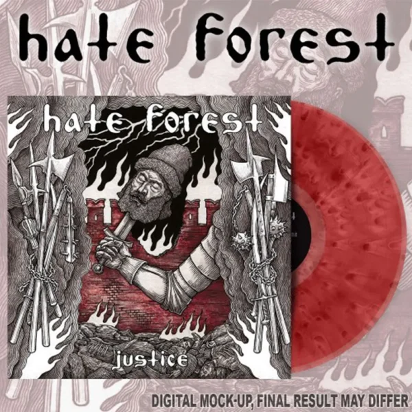LP COLOURED – Hate Forest - Justice