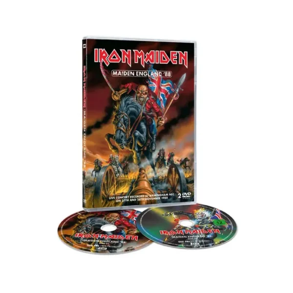 DOUBLE DVD - Iron Maiden - Maiden England '88